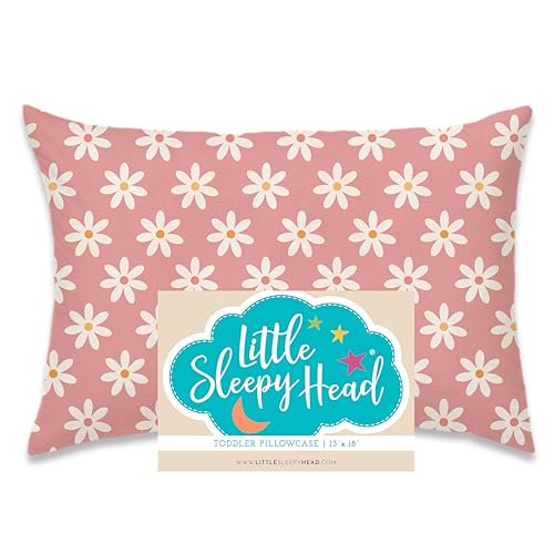 Little Sleepy Head Toddler Pillowcase Cotton and Hypoallergenic Small