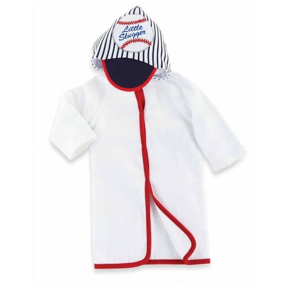 Little Slugger Baby Baseball Hooded Towel