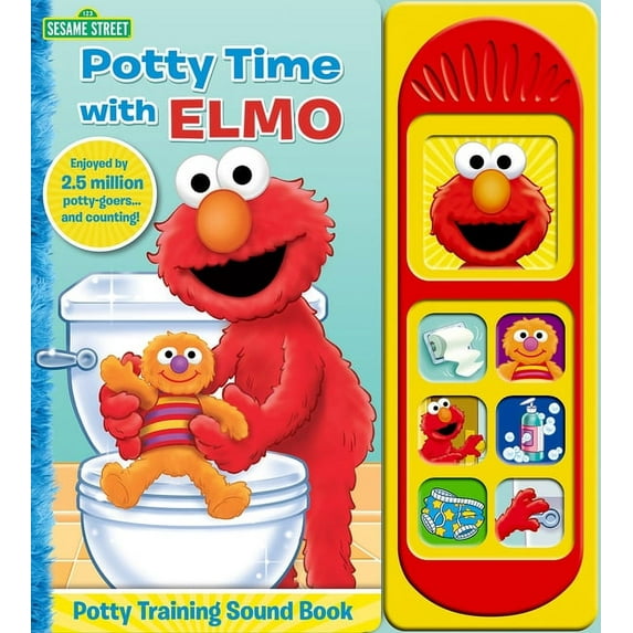 Little Sound Book Potty Time with Elmo Wlg (Board Book)