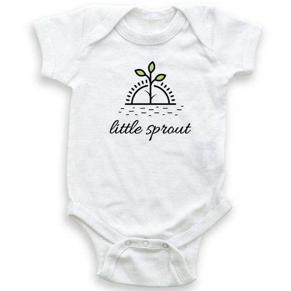 Little Sprout - Baby Bodysuit - Unisex Clothing - Baby Boy - Baby Girl