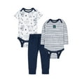 thumbnail image 1 of Little Star Baby Boy 3Pc Outfit Set, Size NB-24M, 1 of 5