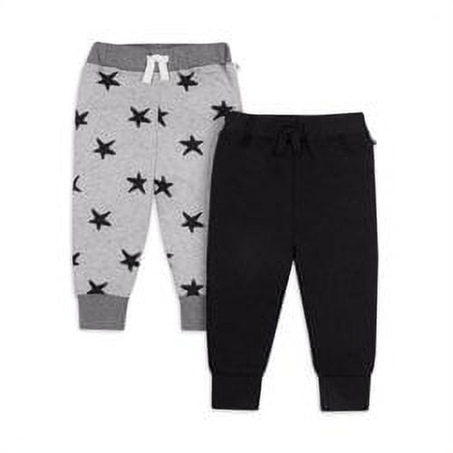 Little Star Baby & Toddler Boy 2Pk Jogger Pants, Size Newborn-5T ...