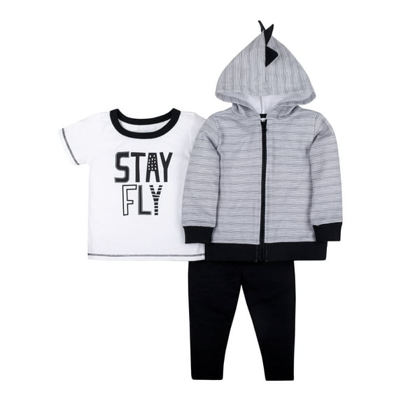 Little Star Baby & Toddler Boy 3Pc Outfit Set, Size 6 Monts - 5T