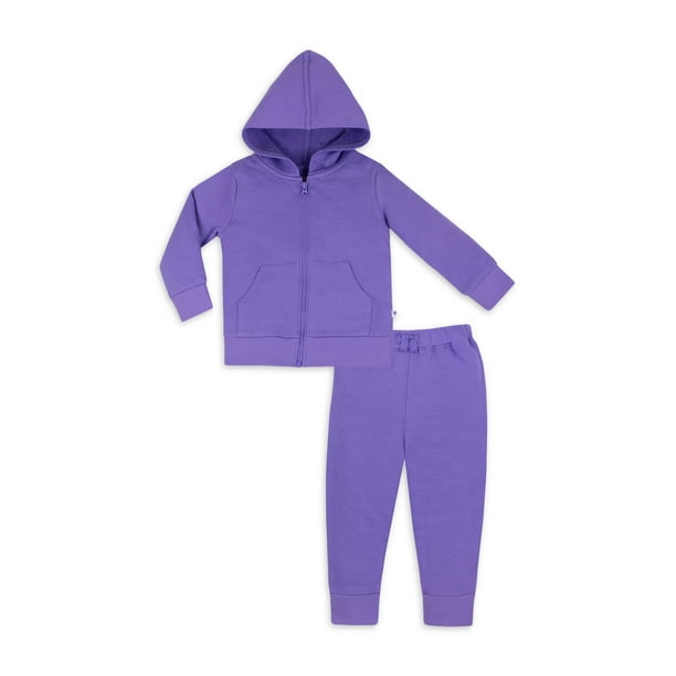 Little Star Baby & Toddler Girl 2Pc Hoodie & Jogger Set, Size 9M5T