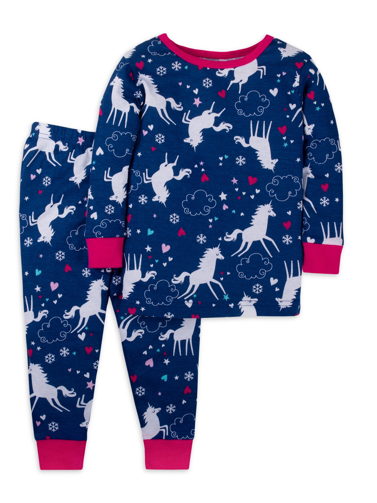 Little Star Baby & Toddler Girl 2Pc Long Sleeve Shirt & Pants Pajamas