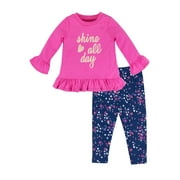 Little Star Baby & Toddler Girl 2Pc Outfit Set, Size 6 Months-5T