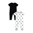 thumbnail image 1 of Little Star Baby Unisex 2 Pk Rompers, Size Newborn - 24 Months, 1 of 5