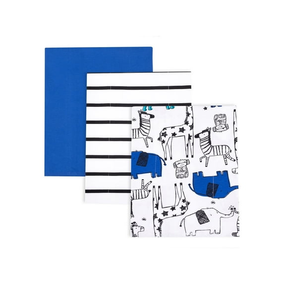 Little Star 100% Cotton 3 Pack Burp Cloth