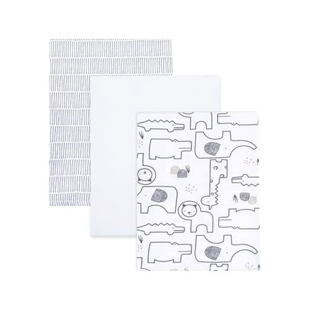 Little Star 100% Cotton 3 Pack Burp Cloth