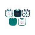 thumbnail image 1 of Little Star Cotton Drool Baby Bib, 5pk Boys, 1 of 4