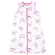 Little Star Organic 100% Pure Organic Wearable Blanket, Pink-Taste the Rainbow