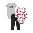 thumbnail image 1 of Little Star Organic Baby Boy 3Pc Outfit Set, Size NB-24M, 1 of 4