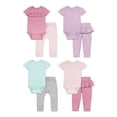 thumbnail image 1 of Little Star Organic Baby Girl 8 Pc Mix & Match, Size Newborn - 24 Months, 1 of 7