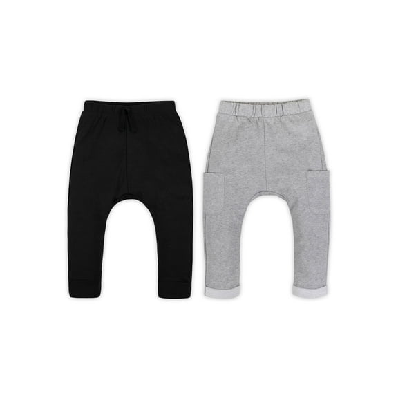 Little Star 100% Organic Cotton 2-Pack Baby Boy Pants