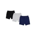 thumbnail image 1 of Little Star Organic Baby and Toddler Boys 3PK Shorts, Sizes NB-5T, 1 of 6