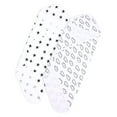 thumbnail image 1 of Little Star Organic Terry Cloth Hooded Bath Towel, 2 Pack, White-Black, 1 of 6
