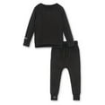 thumbnail image 1 of Little Star 100% Organic Cotton 2-Piece Toddler Boy Sweatshirt & Pant Set, 1 of 10
