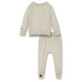 thumbnail image 1 of Little Star 100% Organic Cotton 2-Piece Toddler Boy Sweatshirt & Pant Set, 1 of 10