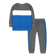 Little Star Organic Toddler Boy 2Pc Outfit Set, Size 12M-5T