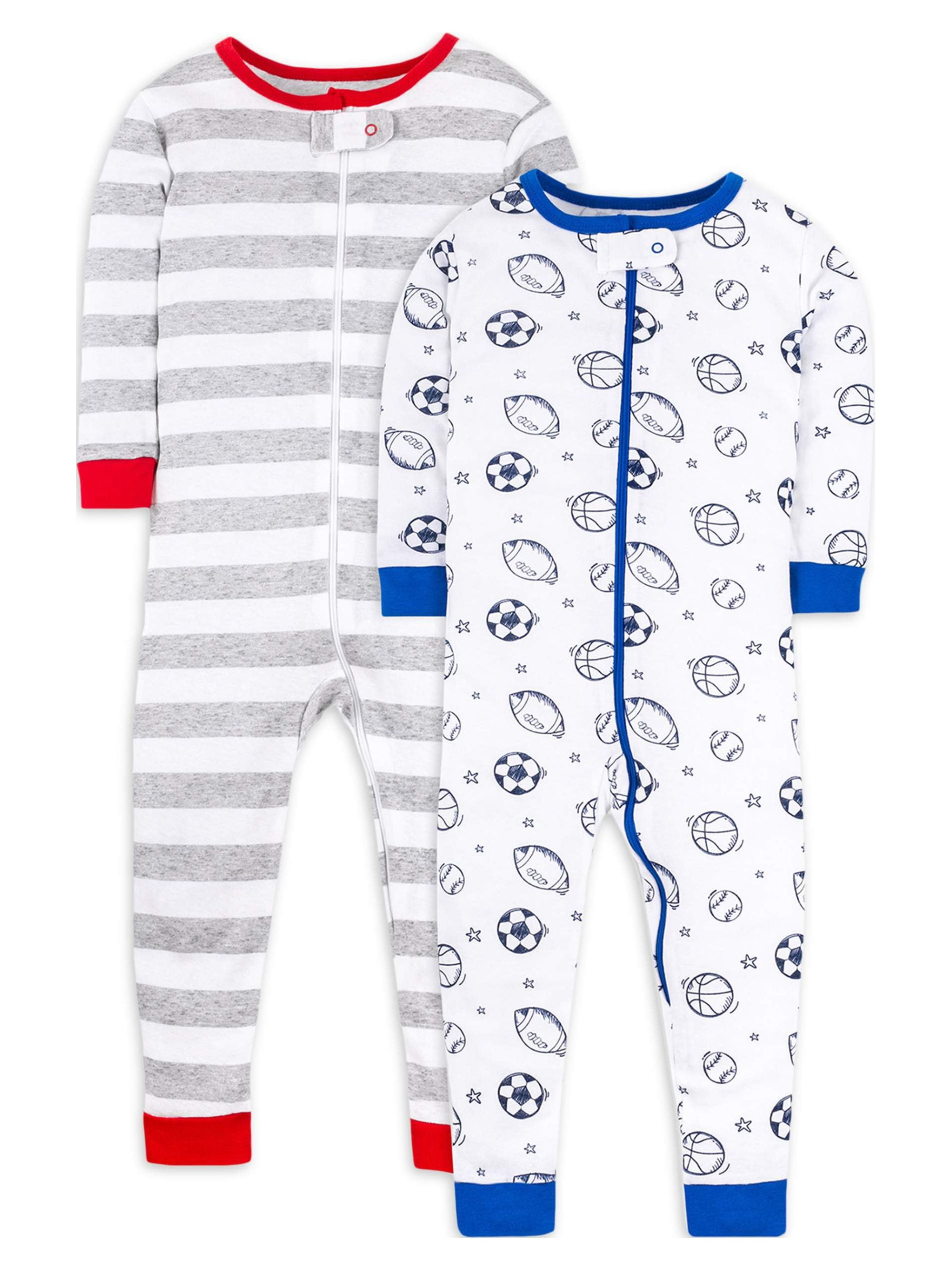 5t footless pajamas sale