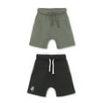 thumbnail image 1 of Little Star Organic Toddler Boy 2Pk Harem Shorts, Size 12M-5T, 1 of 11