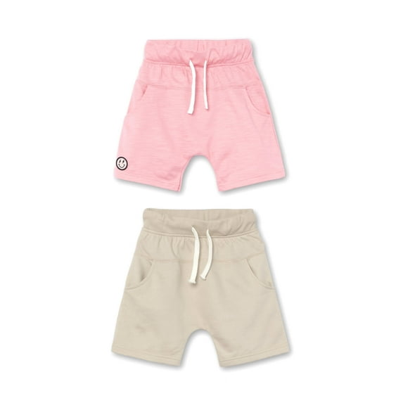 Little Star 100% Organic Cotton 2-Pack Toddler Boy Shorts
