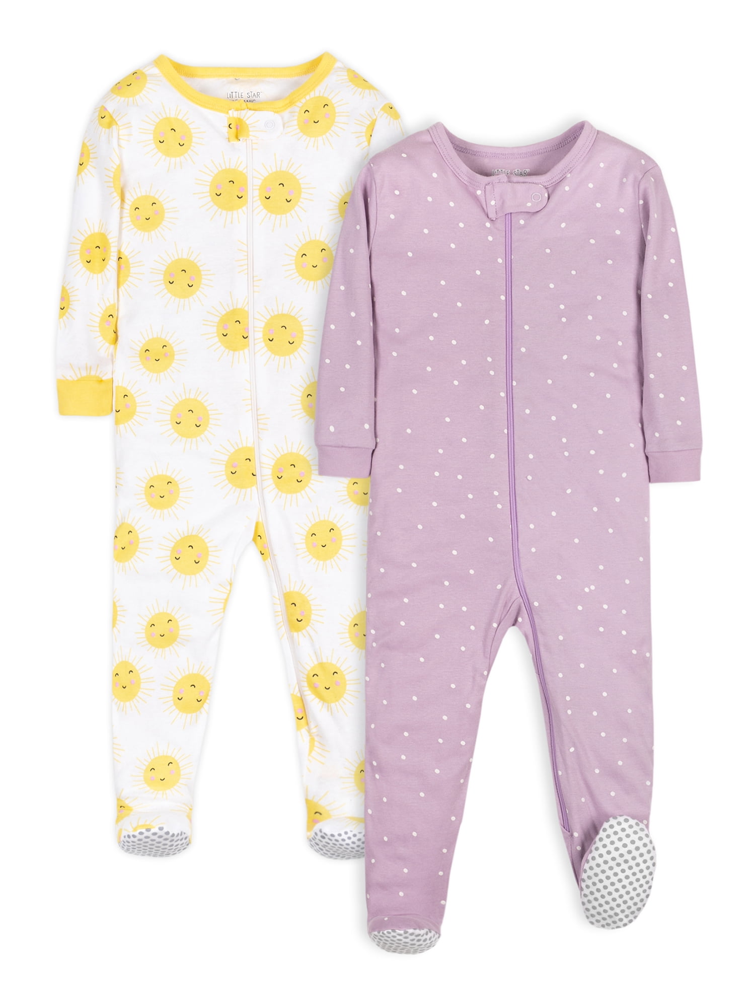 Bunny Trail Organic Cotton Loose Fit Footed Sleep & Play