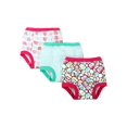 thumbnail image 1 of Little Star Organic Toddler Girls Assorted Training Pants, 3-Pack, 1 of 3