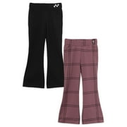 Little Star Organic Cotton 2-Pack Toddler Girl Flare Leggings