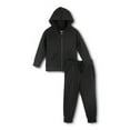thumbnail image 1 of Little Star Organic Toddler Unisex 2 Pc Long Sleeve Hoodie and Jogger Pants Set, Size 12M-5T, 1 of 11
