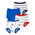 thumbnail image 1 of Little Star Toddler Boy 4Pk Reusable Washable Training Pants, Size 12M-4T, 1 of 6