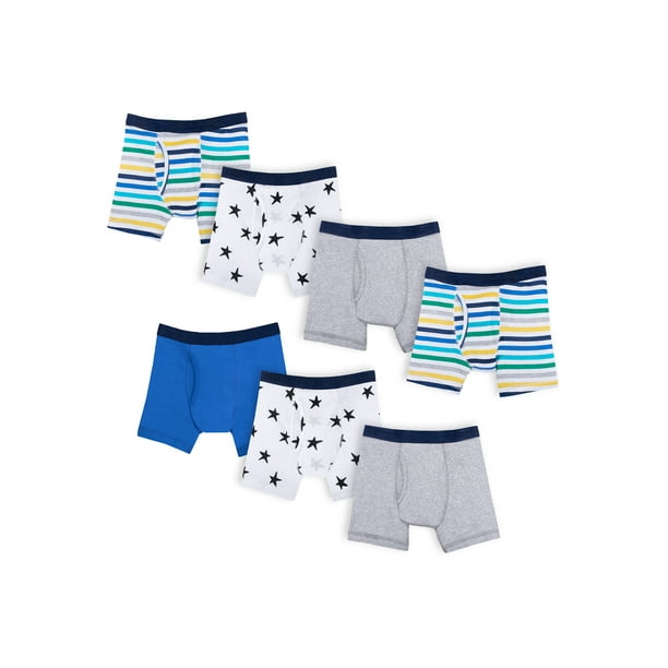 Little Star Toddler Boy 7Pk Boxer Briefs, Size 2T5T