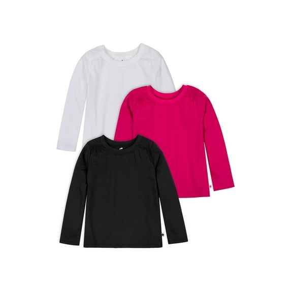 Little Star 3Pk Toddler Girl Long Sleeve Tees