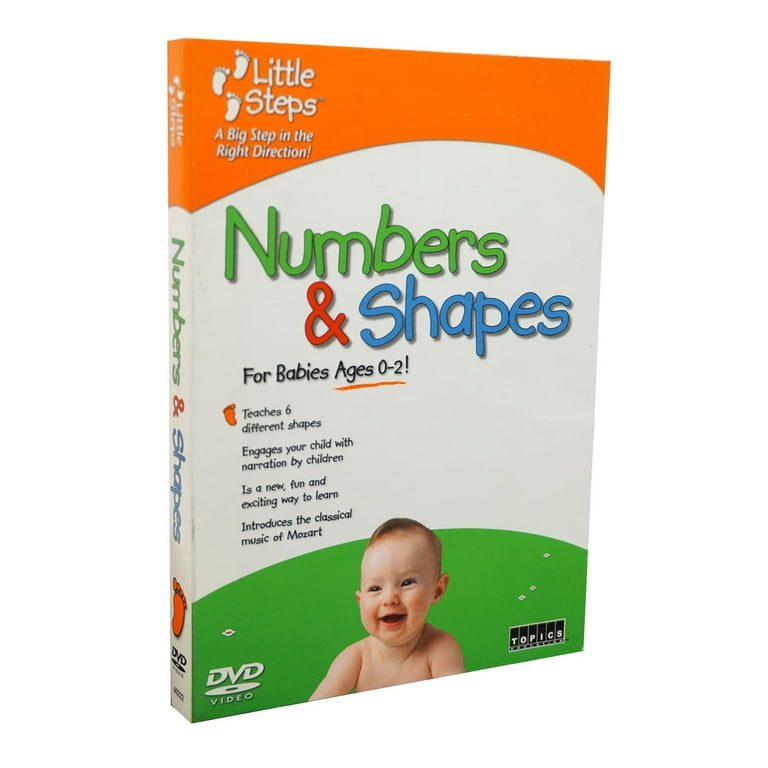 Amazon.com: Little Steps: Numbers & Shapes [DVD] : na, na