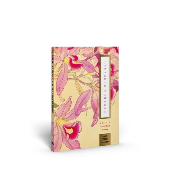 Little Sticker Books Japanese Flowers: A Little Sticker Book, (Paperback)