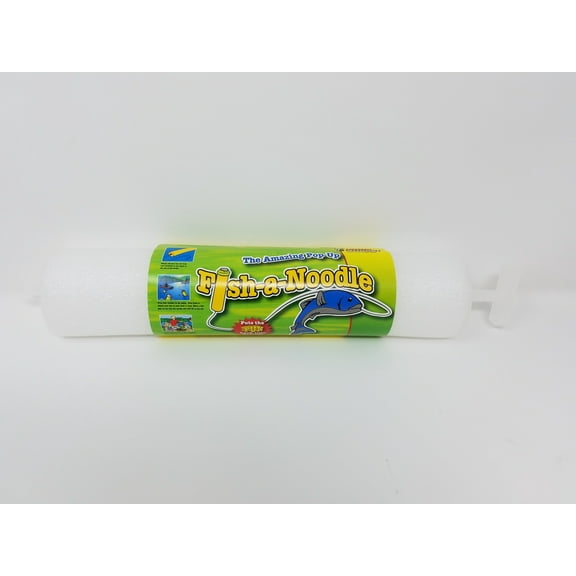 Little Stinker Amazing Pop up Fish Noodle Foam Bobber, White, Freshwater, Lake