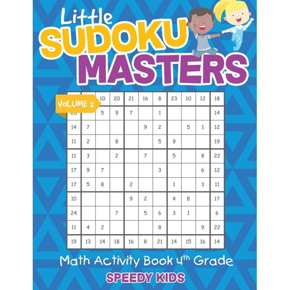 Little Sudoku Masters - Math Activity Book 4th Grade - Volume 2, (Paperback)