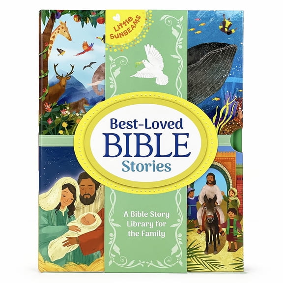 Best-Loved Bible Stories 8-Book Library (Little Sunbeams) (Hardcover)