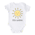 thumbnail image 1 of Little Sunshine Baby Bodysuit Newborn Outfit Baby Shower Gift 0-3m White, 1 of 1