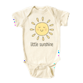 thumbnail image 1 of Little Sunshine Baby Bodysuit Newborn Outfit Baby Shower Gift 3-6m Natural, 1 of 1
