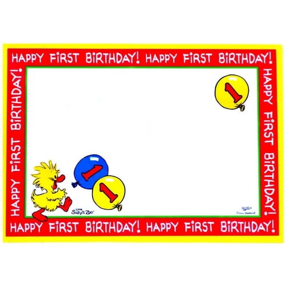 Little Suzy's Zoo 'Witzy's One!' Imprintable Stationery w/ Envelopes (8ct)