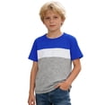 thumbnail image 1 of Little T-Shirt For Boys Casual Crewneck Long Sleeve With Comfortable Blend For Daily Wear And Play Tops Size 6-7T, 1 of 6