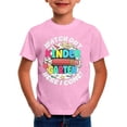 thumbnail image 1 of Little T-Shirts For Boys Kindergarten Hello School I Come Children'S First Day At School Nursery Graduation Tees Size 6-7T, 1 of 4