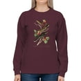 thumbnail image 1 of Little Tawny Thrush. Sweatshirt Women -John James Audubon Designs, Female XX-Large, 1 of 4