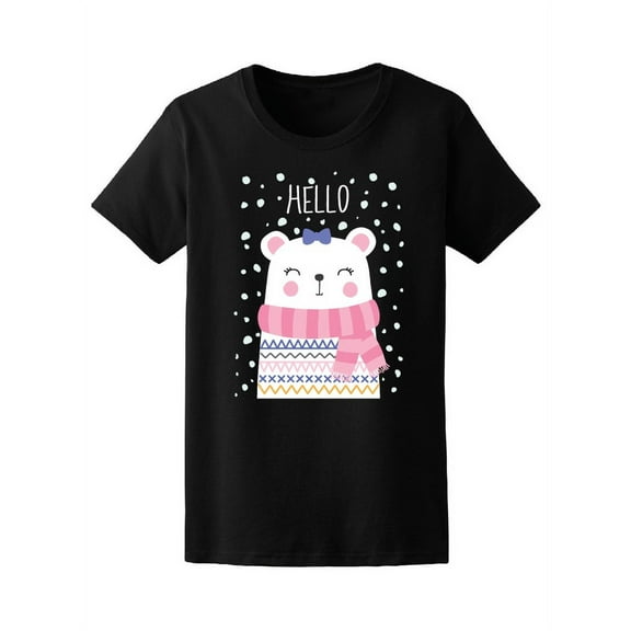 Little Teddy Bear Girl Tee Women's -Image by Shutterstock