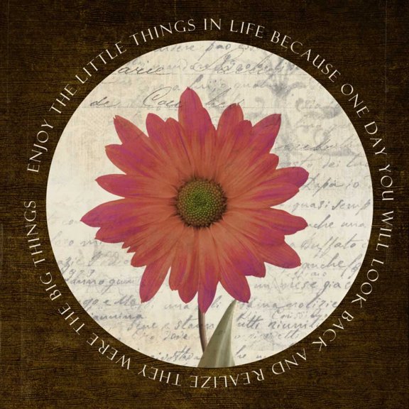 Little Things Flower by Unknown (24 x 24)