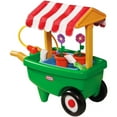 thumbnail image 1 of Little Tikes 2-in-1 Garden Cart & Wheelbarrow Play Gardening Toy, 10 Pieces and Sprinkler for Indoor Outdoor Preschool Pretend Play, Kids Toddlers Girls Boys Ages 2 3 4+, 1 of 4