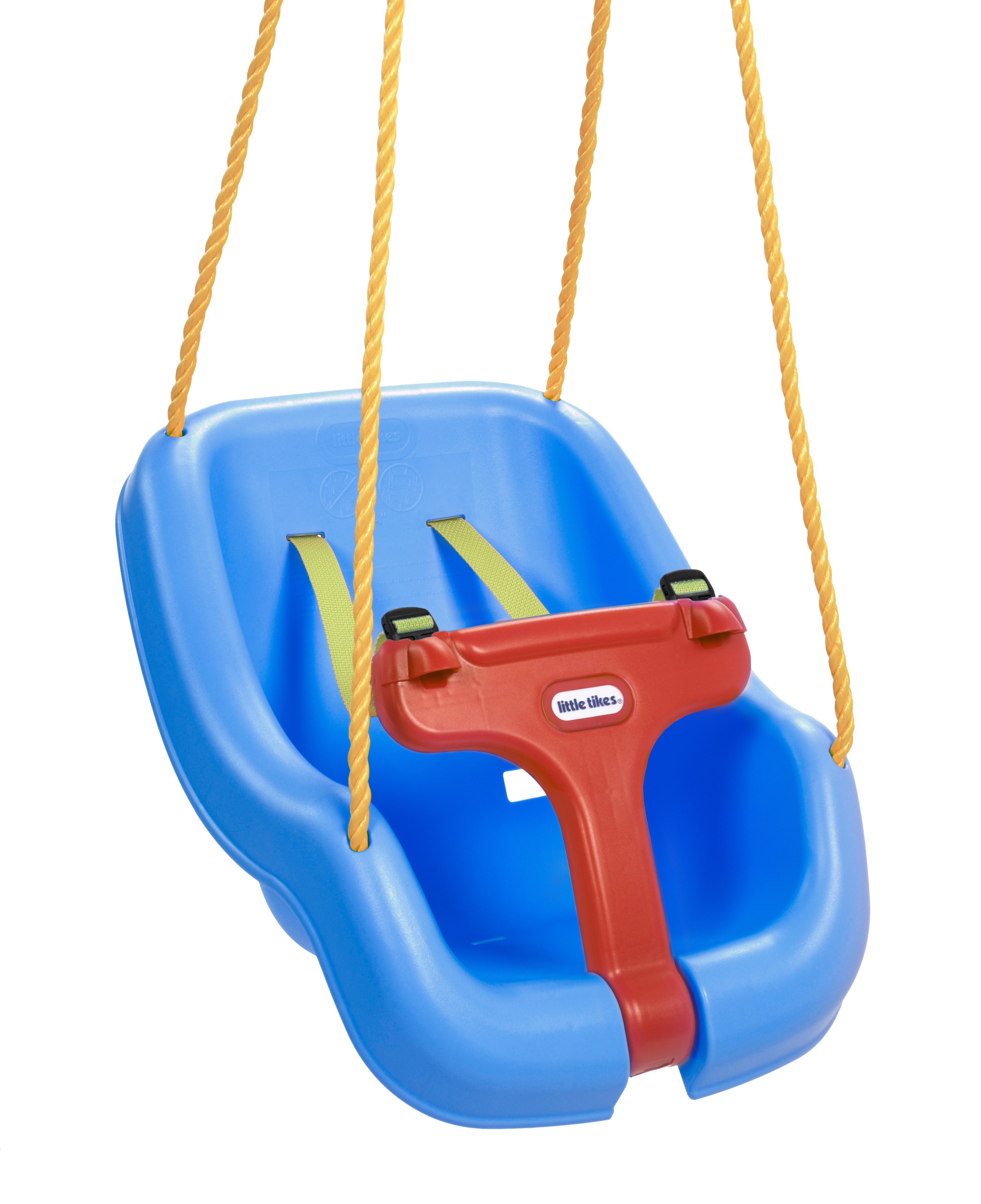 Little Tikes 2-in-1 Snug and Secure Swing, High Back, Blue