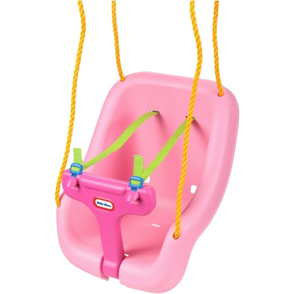 Little Tikes 2-in-1 Snug 'n Secure Swing Pink for 9 Months - 4 Years Old