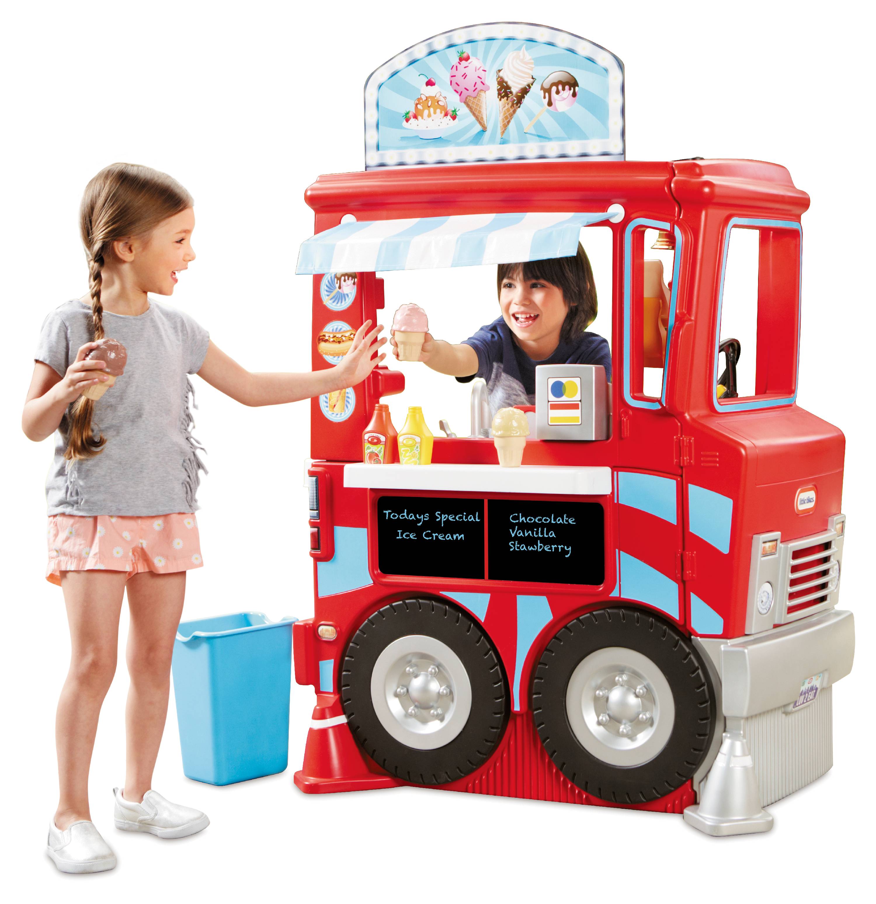 Little Tikes 2-in-1 Truck Play Food with 40+ Piece Accessory Set - image 1 of 9